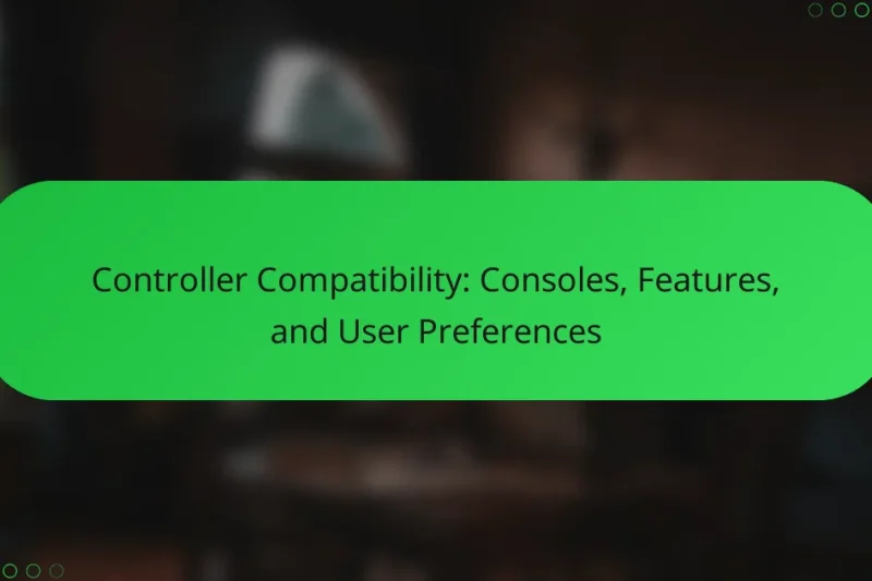 Controller Compatibility: Consoles, Features, and User Preferences