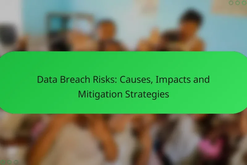 Data Breach Risks: Causes, Impacts and Mitigation Strategies
